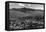 Missoula, Montana - Panoramic View of Town-Lantern Press-Framed Stretched Canvas