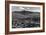 Missoula, Montana - Panoramic View of Town-Lantern Press-Framed Art Print