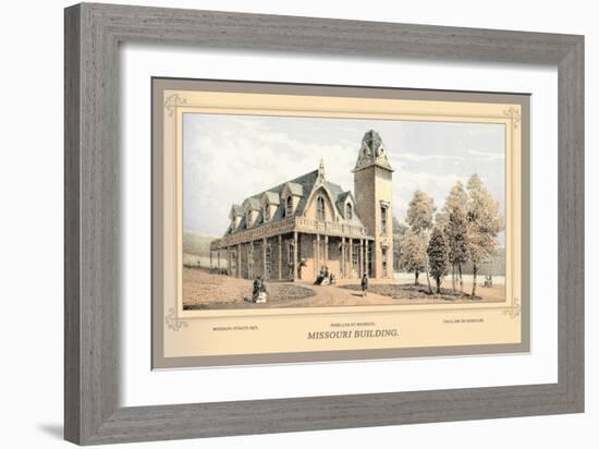 Missouri Building, Centennial International Exhibition, 1876-Thompson Westcott-Framed Art Print