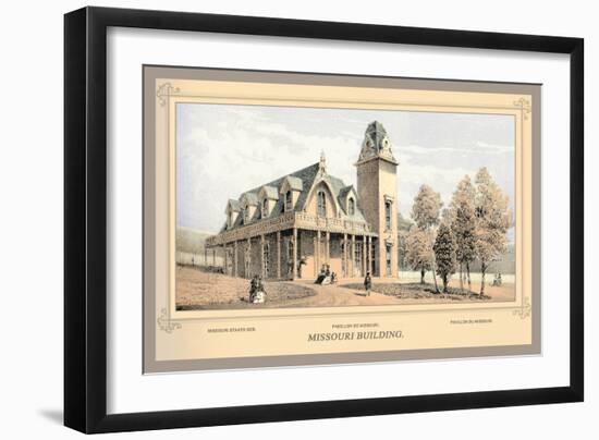 Missouri Building, Centennial International Exhibition, 1876-Thompson Westcott-Framed Art Print