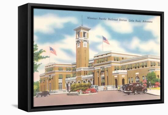 Missouri Pacific Railroad Station, Little Rock, Arkansas-null-Framed Stretched Canvas