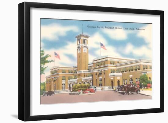 Missouri Pacific Railroad Station, Little Rock, Arkansas-null-Framed Art Print