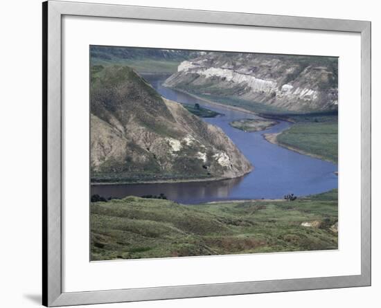 Missouri River in the White Cliffs Backcountry, Described by Lewis and Clark-null-Framed Photographic Print