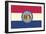 Missouri State Flag-Lantern Press-Framed Art Print