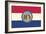 Missouri State Flag-Lantern Press-Framed Art Print