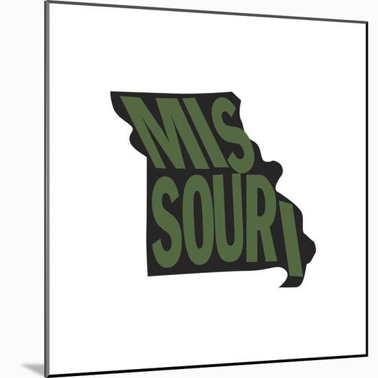 Missouri-Art Licensing Studio-Mounted Giclee Print