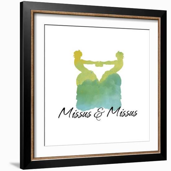 Missus and Missus-Tina Lavoie-Framed Giclee Print