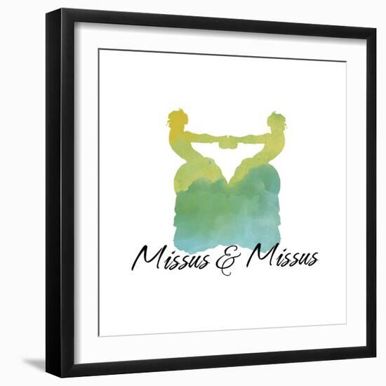 Missus and Missus-Tina Lavoie-Framed Giclee Print