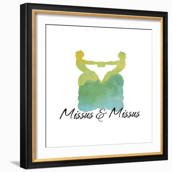 Missus and Missus-Tina Lavoie-Framed Giclee Print