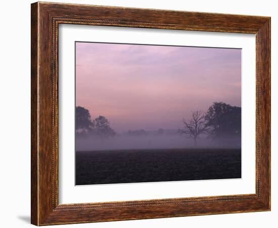 Mist at Moyland - Germany-Florian Monheim-Framed Photographic Print