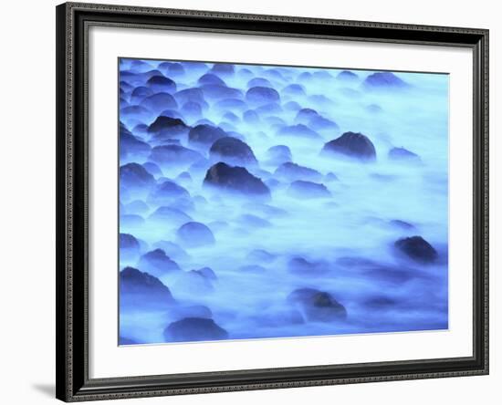 Mist at Shore of Mount Desert Island-Owaki - Kulla-Framed Photographic Print