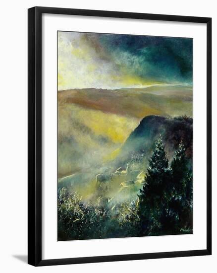 Mist in Frahan-Pol Ledent-Framed Art Print