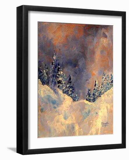 Mist on the Snow Peak, 2009-Patricia Brintle-Framed Giclee Print