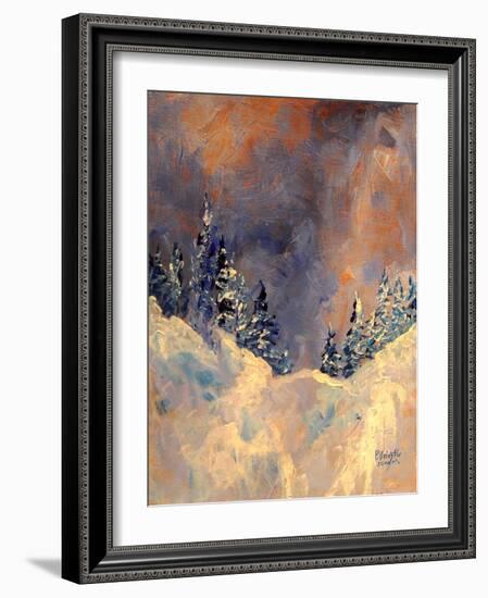 Mist on the Snow Peak, 2009-Patricia Brintle-Framed Giclee Print