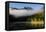 Mist over Black Lake with Big Bear Peak in the Distance, Durmitor Np, Montenegro, October 2008-Radisics-Framed Premier Image Canvas