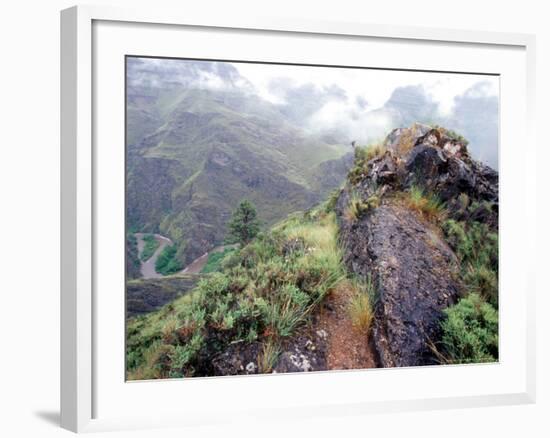 Mist Rising from the Imnaha River Canyon, Oregon, USA-William Sutton-Framed Photographic Print