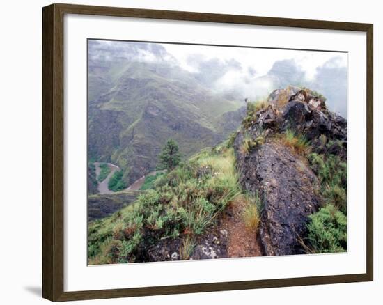 Mist Rising from the Imnaha River Canyon, Oregon, USA-William Sutton-Framed Photographic Print