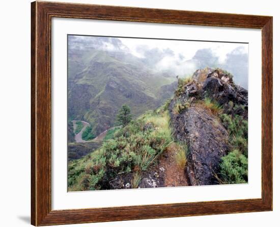 Mist Rising from the Imnaha River Canyon, Oregon, USA-William Sutton-Framed Photographic Print