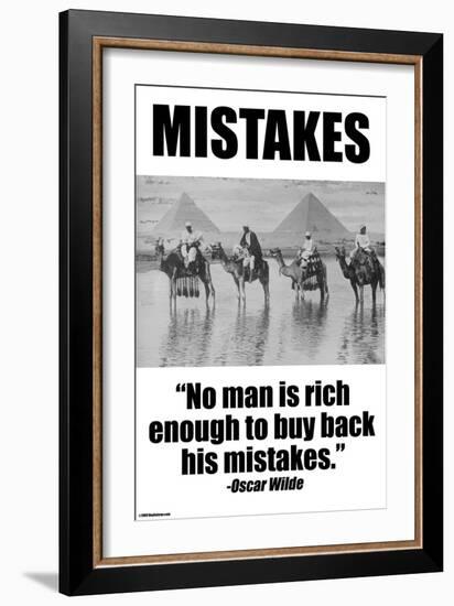 Mistakes-Wilbur Pierce-Framed Art Print