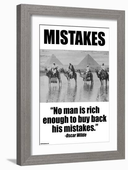 Mistakes-Wilbur Pierce-Framed Art Print