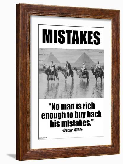 Mistakes-Wilbur Pierce-Framed Art Print