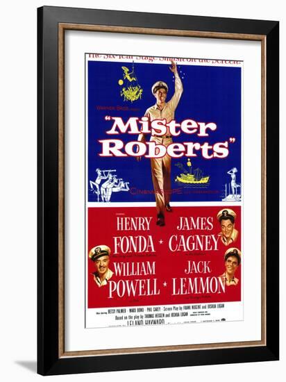 Mister Roberts, 1955-null-Framed Art Print