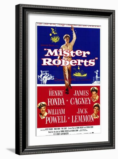 Mister Roberts, 1955-null-Framed Art Print