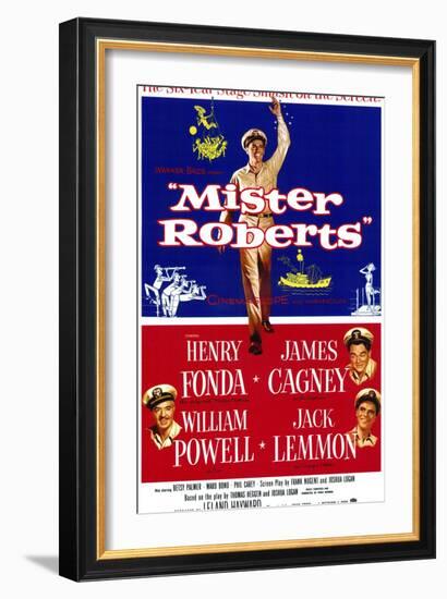 Mister Roberts, 1955-null-Framed Art Print