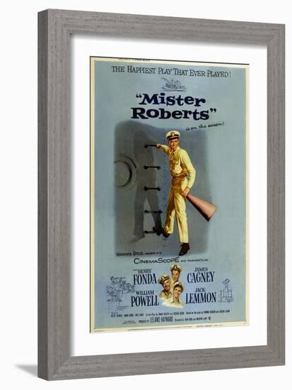 Mister Roberts, 1955-null-Framed Art Print