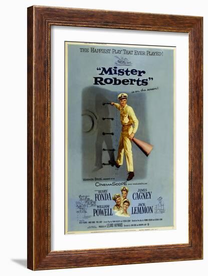 Mister Roberts, 1955-null-Framed Art Print