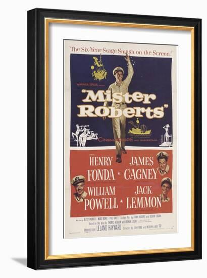 Mister Roberts, 1955-null-Framed Art Print