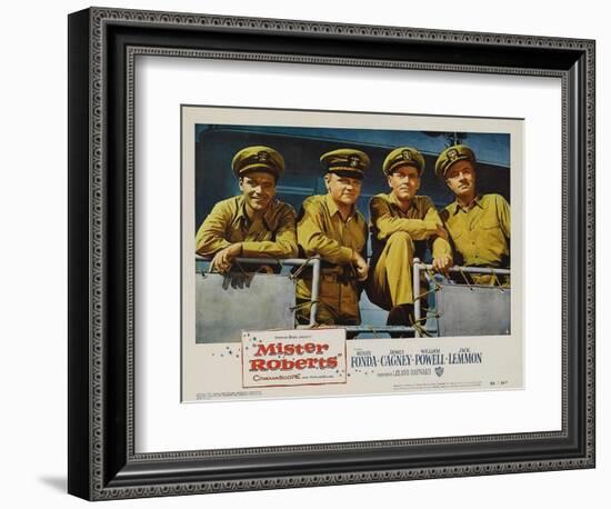 Mister Roberts, 1955-null-Framed Art Print