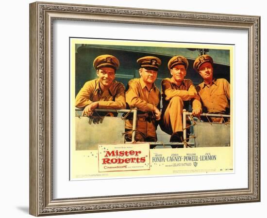 Mister Roberts, 1955-null-Framed Art Print