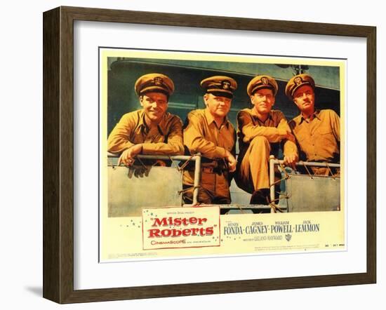 Mister Roberts, 1955-null-Framed Art Print