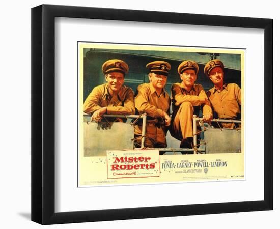 Mister Roberts, 1955--Framed Art Print