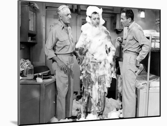 Mister Roberts, William Powell, Jack Lemmon, Henry Fonda, 1955-null-Mounted Photo