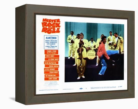 Mister Rock and Roll, Little Richard, 1957-null-Framed Stretched Canvas