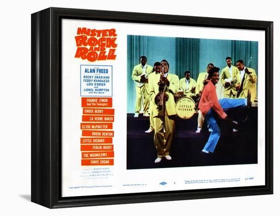 Mister Rock and Roll, Little Richard, 1957-null-Framed Stretched Canvas