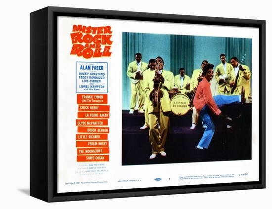 Mister Rock and Roll, Little Richard, 1957-null-Framed Stretched Canvas