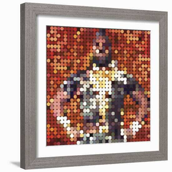 Mister T-Yoni Alter-Framed Giclee Print