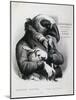 Mister Vulture-Edmond-Mounted Giclee Print