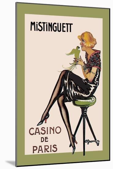 Mistinguett, Casino de Paris-Charles Gesmar-Mounted Art Print