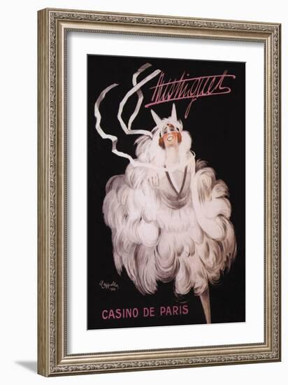 Mistinguett: Casino de Paris-Charles Gesmar-Framed Art Print