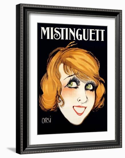 Mistinguett-Orsi-Framed Art Print