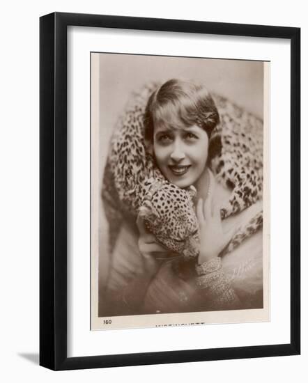 Mistinguett-null-Framed Photographic Print