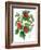 Mistletoe and Holly Wreath-Nell Hill-Framed Giclee Print