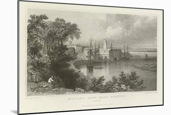 Mistley Quay, Near Harwich, Essex-William Henry Bartlett-Mounted Giclee Print