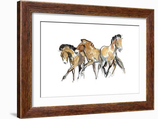 Mistral Three (Przewalski), 2013-Mark Adlington-Framed Giclee Print