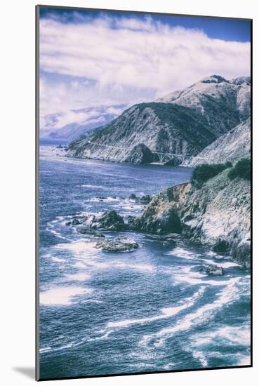 Misty and Magical Big Sur Coastline, Central California-Vincent James-Mounted Photographic Print