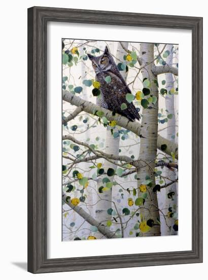 Misty Aspen-Jeff Tift-Framed Giclee Print